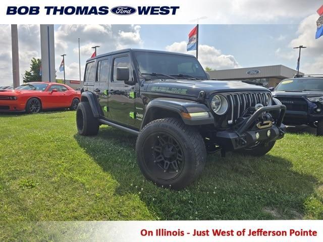 used 2018 Jeep Wrangler Unlimited car, priced at $26,876