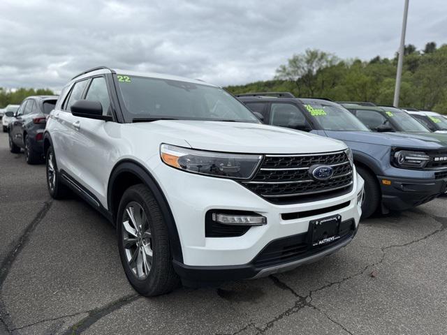 used 2022 Ford Explorer car, priced at $34,918