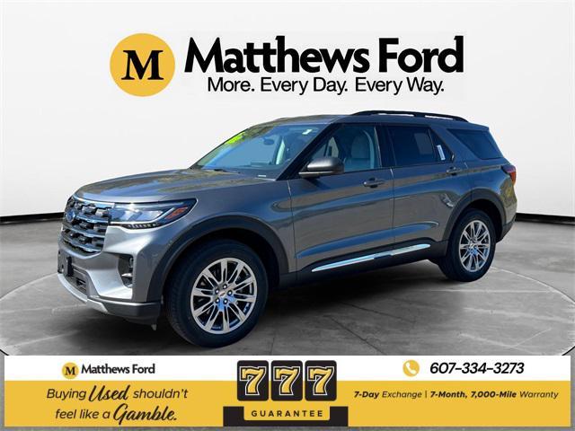 new 2025 Ford Explorer car, priced at $49,382