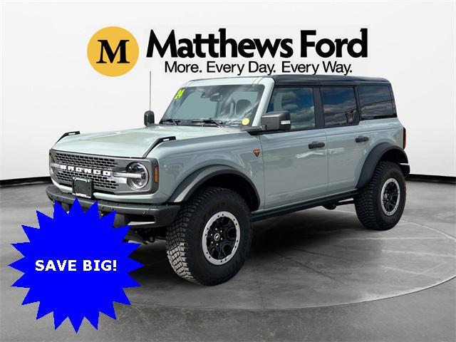 new 2024 Ford Bronco car, priced at $55,020