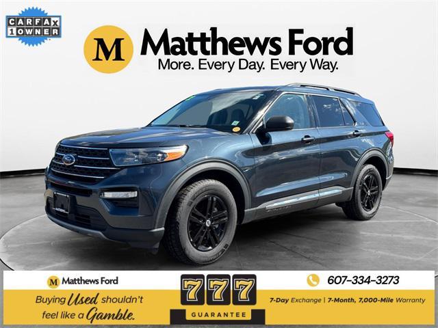 used 2022 Ford Explorer car, priced at $32,930