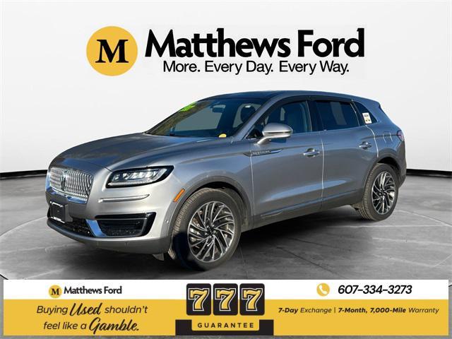 used 2020 Lincoln Nautilus car, priced at $31,937