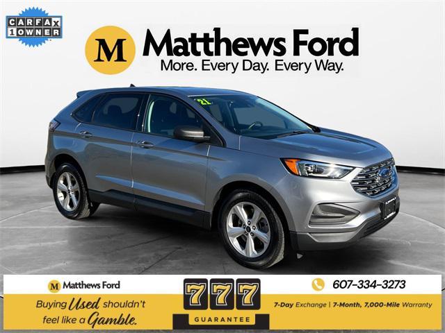 used 2021 Ford Edge car, priced at $18,982
