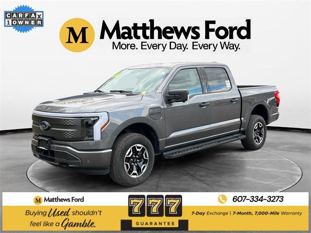 used 2023 Ford F-150 Lightning car, priced at $33,948