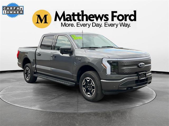 used 2023 Ford F-150 Lightning car, priced at $33,948