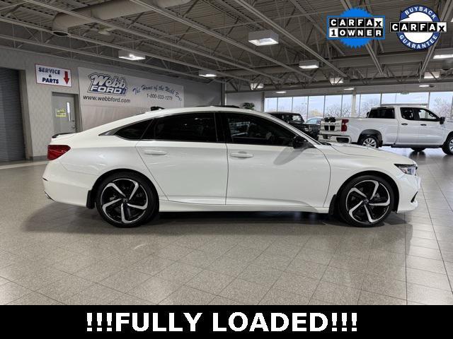 used 2022 Honda Accord car, priced at $24,200
