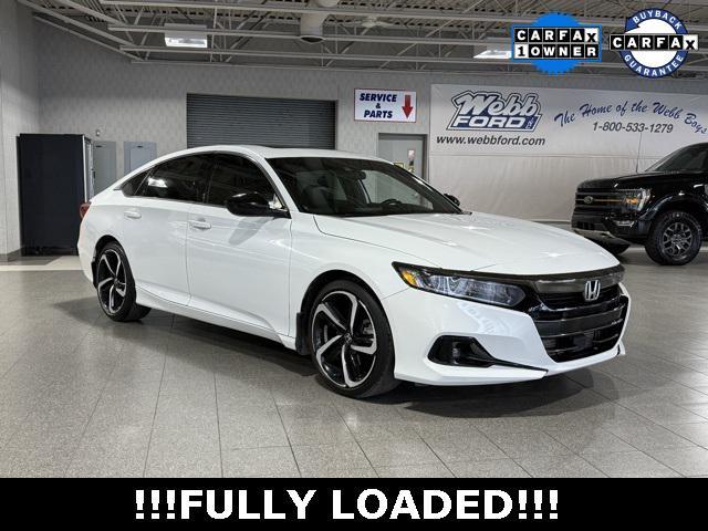 used 2022 Honda Accord car, priced at $24,200