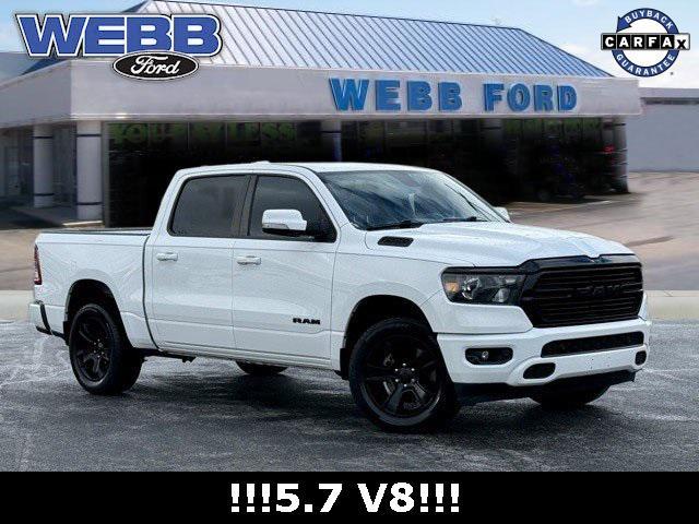 used 2020 Ram 1500 car, priced at $28,500