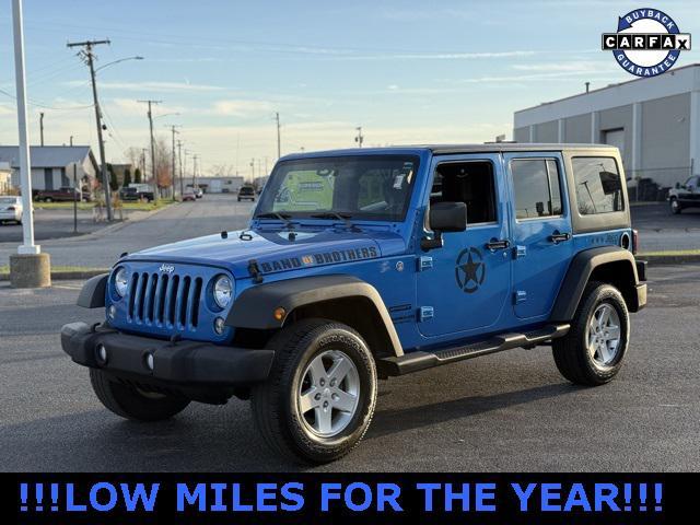 used 2014 Jeep Wrangler Unlimited car, priced at $19,400