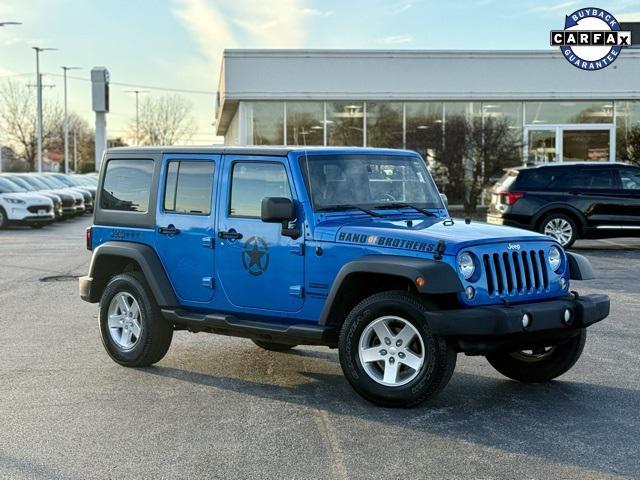 used 2014 Jeep Wrangler Unlimited car, priced at $19,400