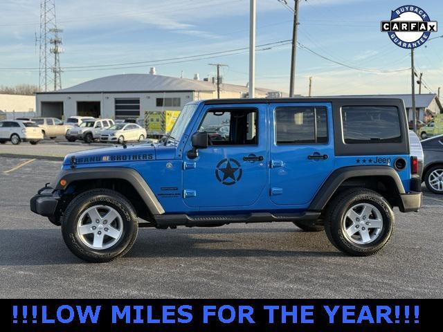 used 2014 Jeep Wrangler Unlimited car, priced at $19,400