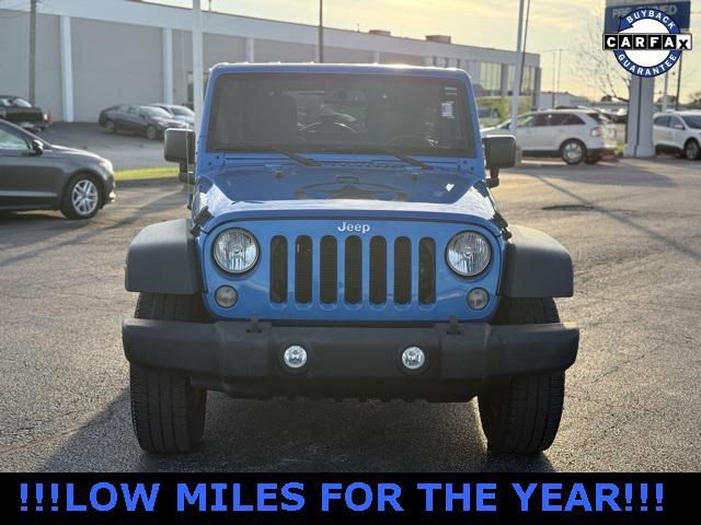 used 2014 Jeep Wrangler Unlimited car, priced at $19,400