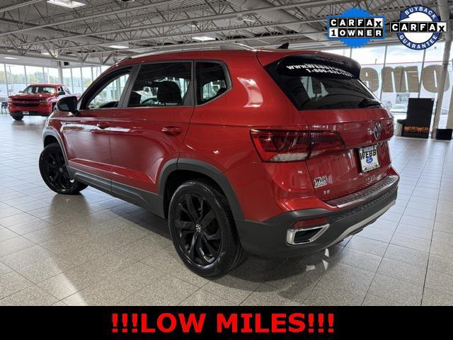 used 2022 Volkswagen Taos car, priced at $21,200