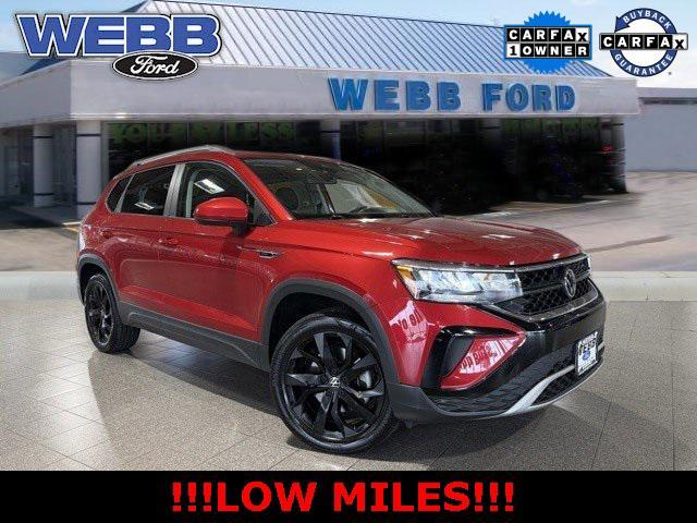 used 2022 Volkswagen Taos car, priced at $21,200