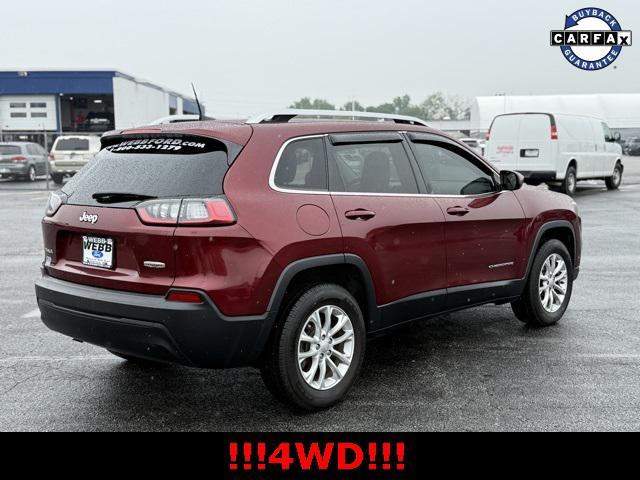 used 2019 Jeep Cherokee car, priced at $15,800