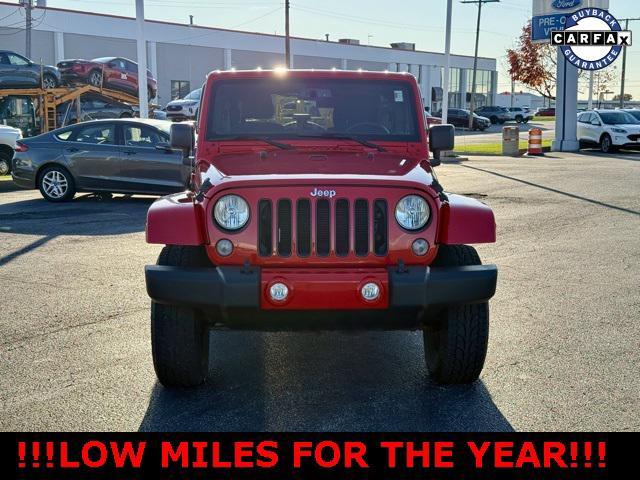 used 2017 Jeep Wrangler Unlimited car, priced at $24,500