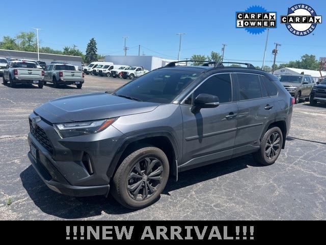 used 2022 Toyota RAV4 Hybrid car, priced at $35,000