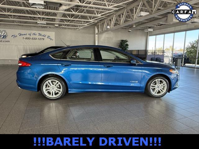used 2018 Ford Fusion Hybrid car, priced at $17,900