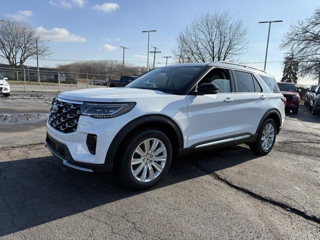 new 2025 Ford Explorer car, priced at $55,715