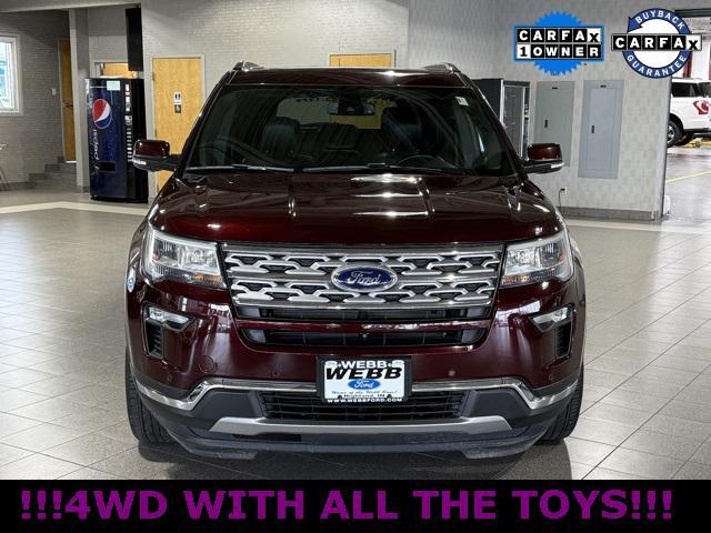 used 2018 Ford Explorer car, priced at $21,600