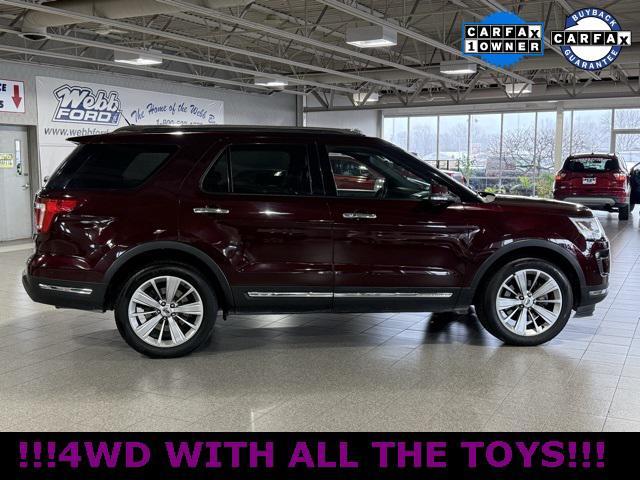 used 2018 Ford Explorer car, priced at $21,600