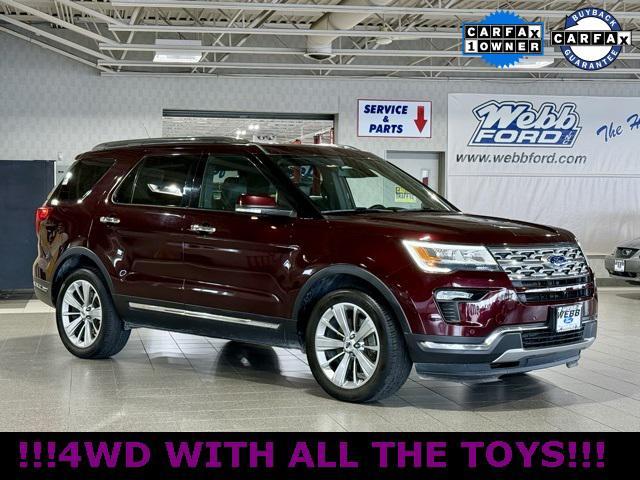 used 2018 Ford Explorer car, priced at $21,600