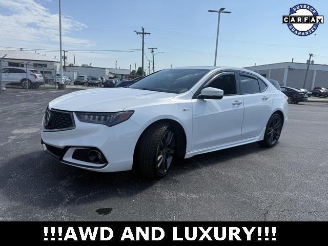 used 2020 Acura TLX car, priced at $26,000