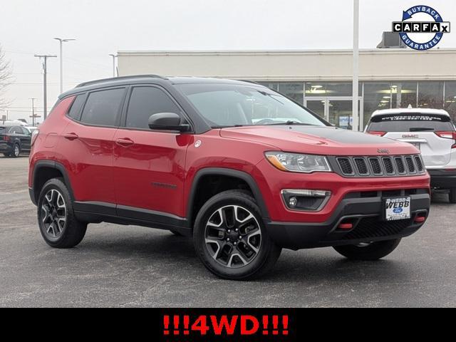 used 2020 Jeep Compass car, priced at $17,300