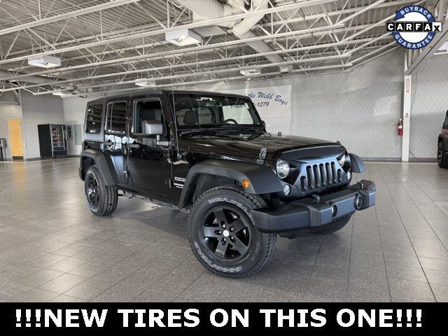 used 2017 Jeep Wrangler Unlimited car, priced at $19,500