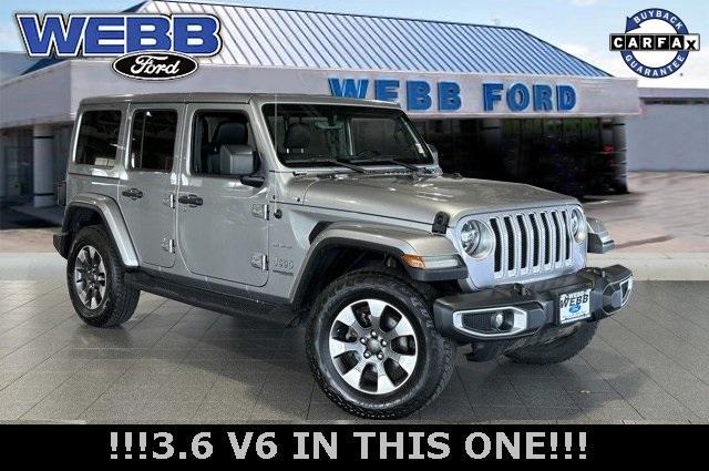 used 2018 Jeep Wrangler Unlimited car, priced at $33,400