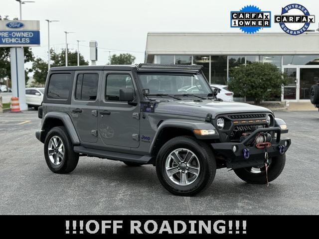used 2021 Jeep Wrangler Unlimited car, priced at $29,200