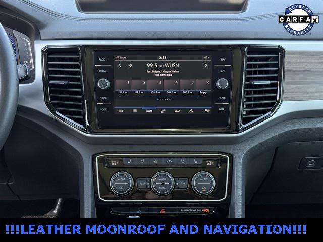 used 2021 Volkswagen Atlas car, priced at $31,500