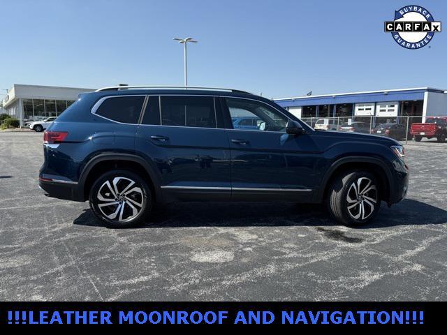 used 2021 Volkswagen Atlas car, priced at $31,500