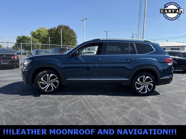 used 2021 Volkswagen Atlas car, priced at $31,500