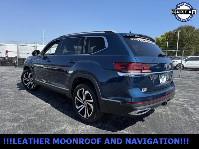 used 2021 Volkswagen Atlas car, priced at $31,500