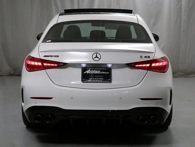 new 2024 Mercedes-Benz AMG C 43 car, priced at $75,200