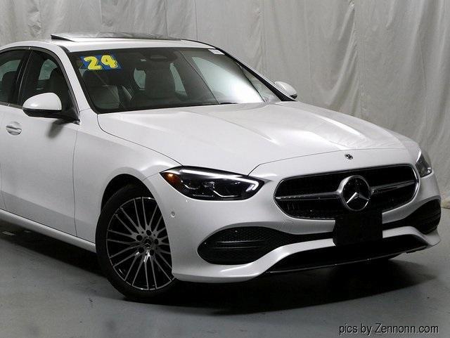 used 2024 Mercedes-Benz C-Class car, priced at $43,878