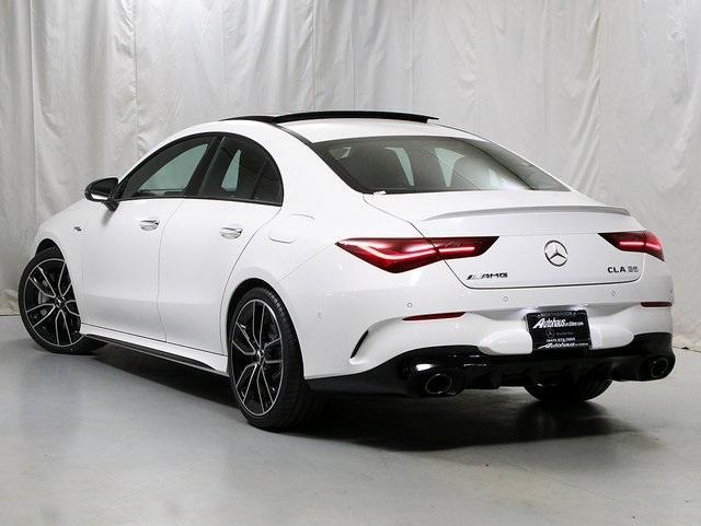 new 2025 Mercedes-Benz AMG CLA 35 car, priced at $59,455