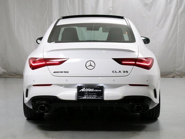 new 2025 Mercedes-Benz AMG CLA 35 car, priced at $59,455