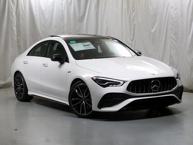 new 2025 Mercedes-Benz AMG CLA 35 car, priced at $59,455