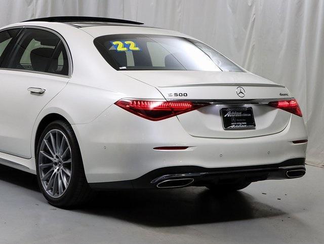 used 2022 Mercedes-Benz S-Class car, priced at $69,898