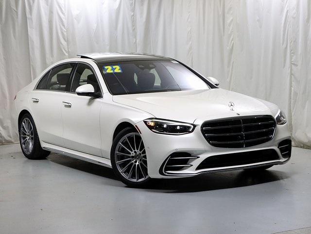 used 2022 Mercedes-Benz S-Class car, priced at $69,898