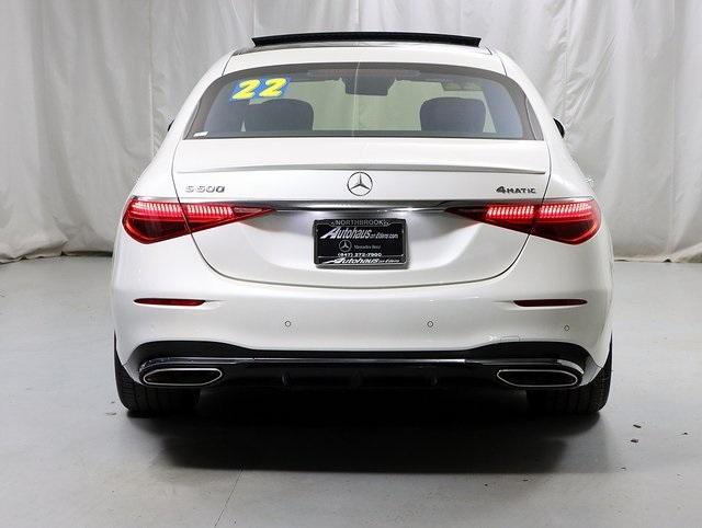 used 2022 Mercedes-Benz S-Class car, priced at $69,898