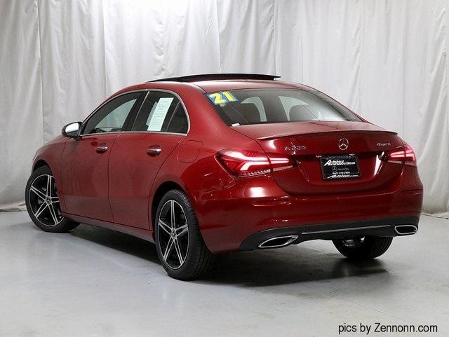 used 2021 Mercedes-Benz A-Class car, priced at $26,598