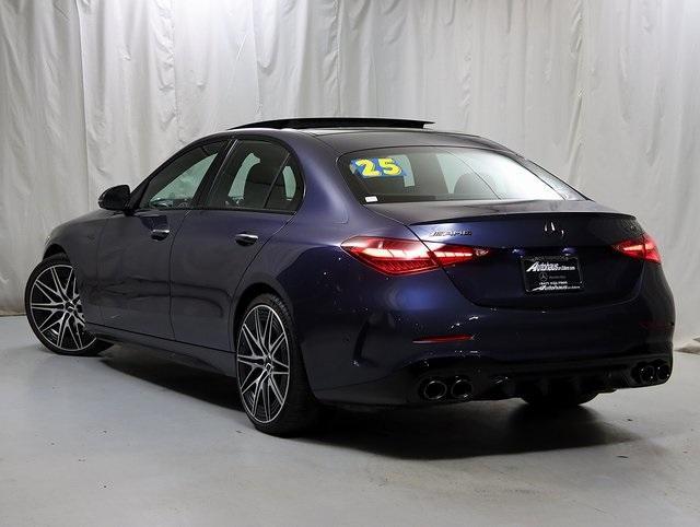 used 2025 Mercedes-Benz AMG C 43 car, priced at $61,879