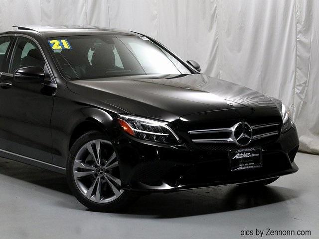 used 2021 Mercedes-Benz C-Class car, priced at $31,968