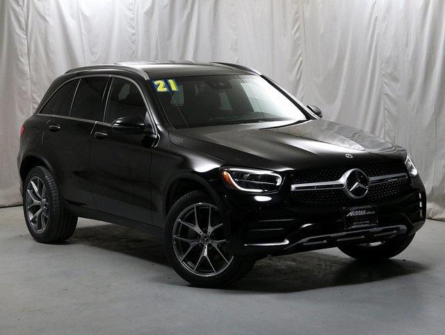 used 2021 Mercedes-Benz GLC 300 car, priced at $33,437