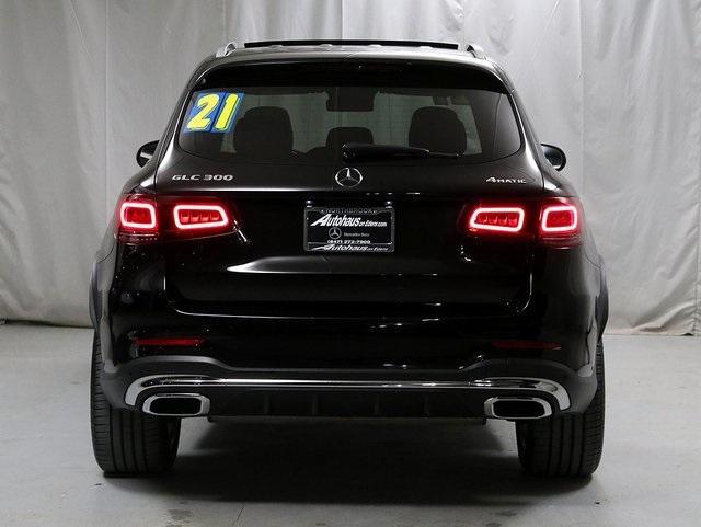 used 2021 Mercedes-Benz GLC 300 car, priced at $33,437