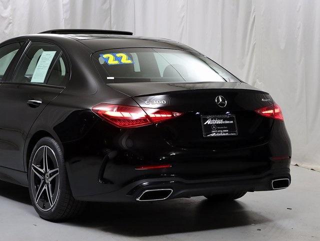 used 2022 Mercedes-Benz C-Class car, priced at $33,769