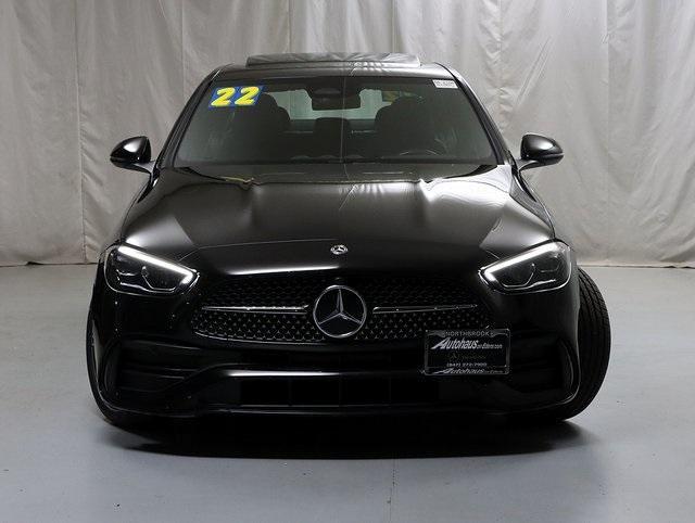 used 2022 Mercedes-Benz C-Class car, priced at $33,769